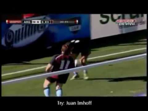 Juan Imhoff Tries 2011