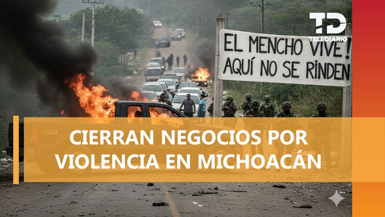 Reportan enfrentamientos armados en Aguililla, municipio de Michoacán donde nació 'El Mencho'