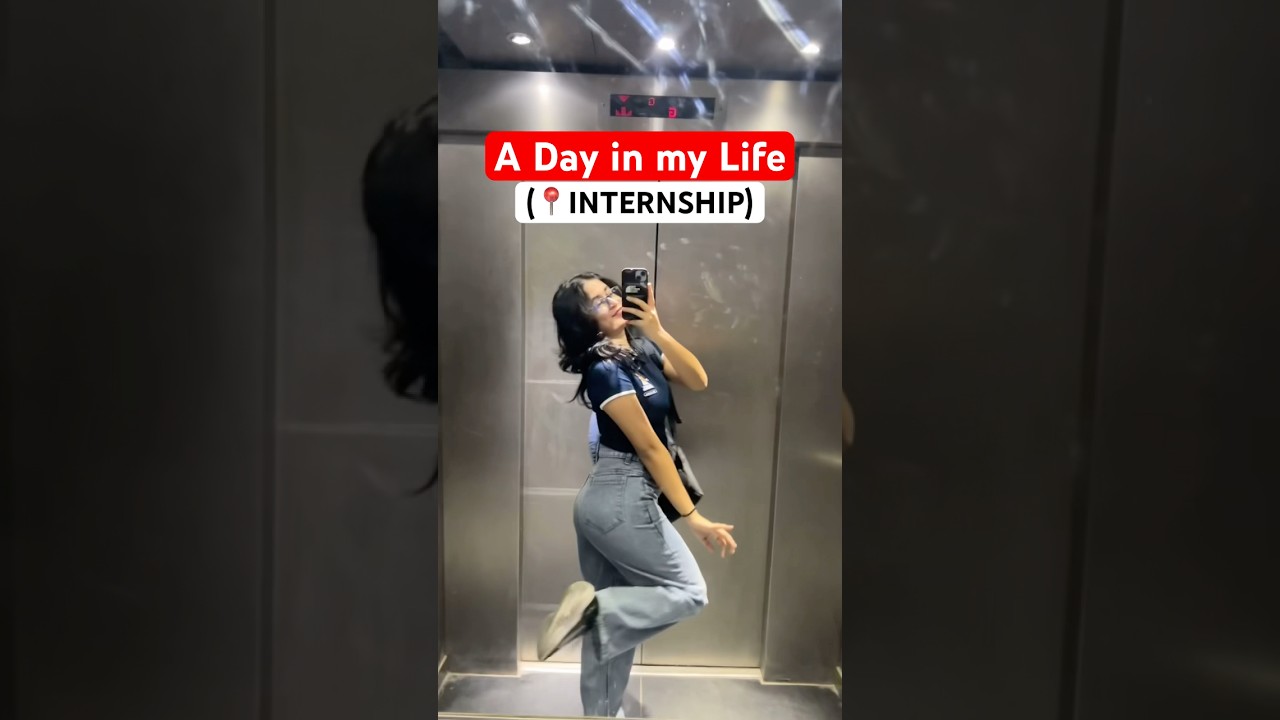 A day in my life as a 20 year old INTERN 🔥|| #shorts #viral #viralvideo #trending #internship