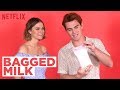 Bagged Milk?? w/ The Last Summer Cast ft. KJ Apa & Maia Mitchell | Netflix