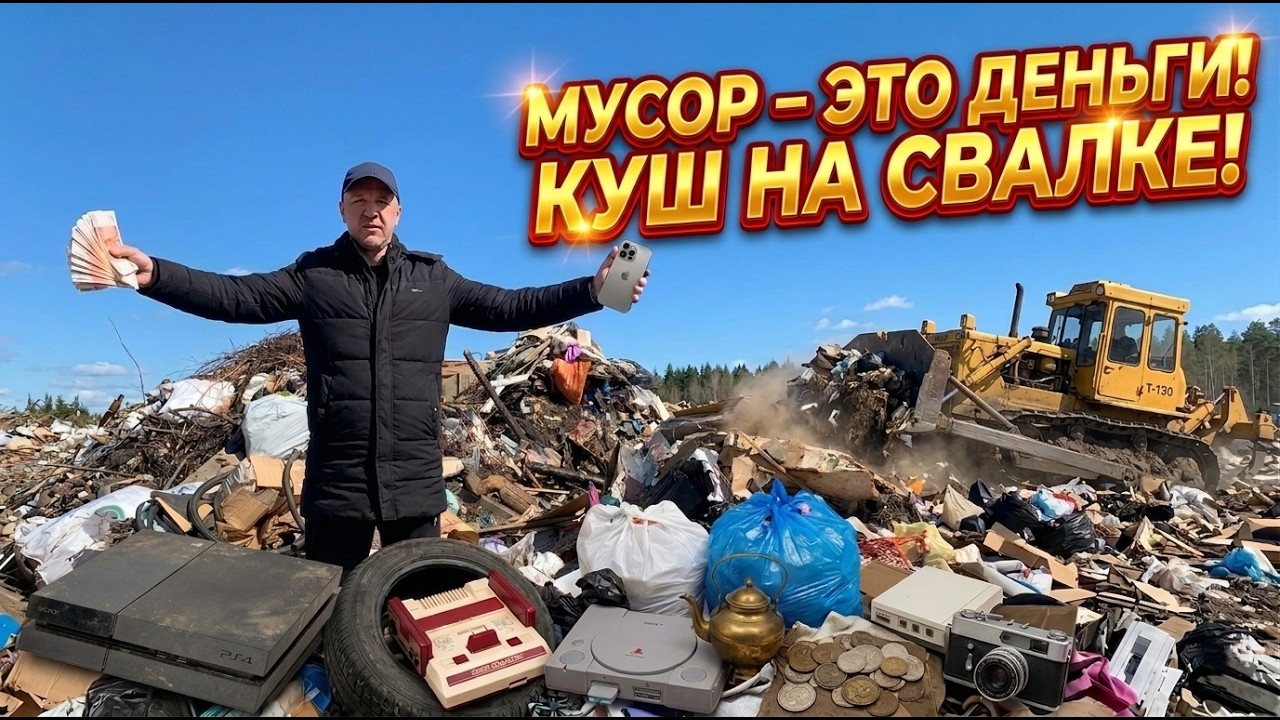 НЕВЕРОЯТНО! Свалка полна СОКРОВИЩ Старинные вещи стоят целые состояния!