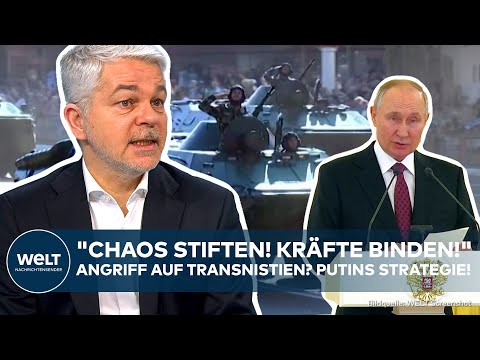 UKRAINE-KRIEG: Russischer Einmarsch in Transnistrien? "Versuch von Putin Unruhe zu stiften!"