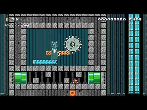 Super Mario Maker - Puzzle Mansion Escape 9