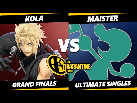 The Quarantine Series Grand Finals - Kola (Cloud) Vs. Maister (Game & Watch) Smash Ultimate - SSBU