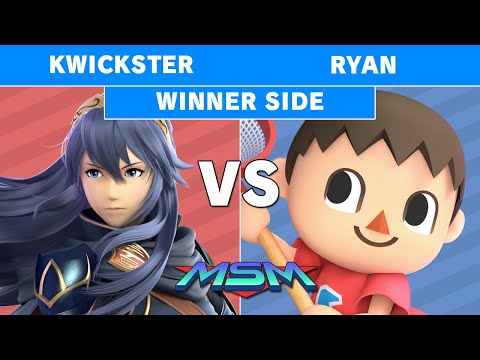 MSM 211 - Kwickster (Lucina, Luigi) Vs Ryan (Villager) Winners Pools - Smash Ultimate