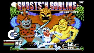 GHOSTS'N GOBLINS [C64] L'Epica Conversione per Commodore 64 di Chris Butler! (Elite 1986) [Sfida]