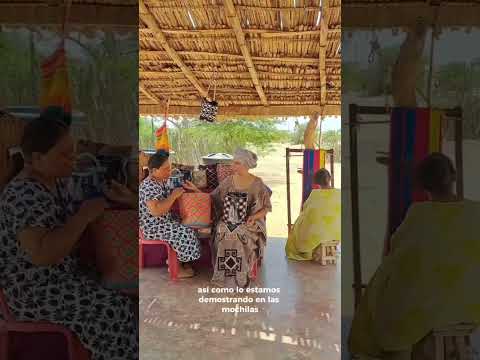 video sobre el tejido WAYÚU.                          Uribia La Guajira  / Lengua Nativa