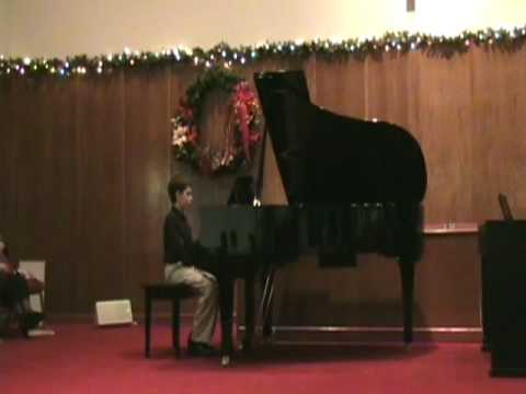 Christmas 2008 Piano Recital