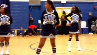 Highlands vs Ribault Middle Halftime Cheer 2015