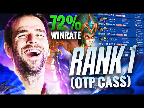 LE NOUVEAU RANK 1 AVEC 72% WINRATE OTP CASSIO Godtier! (NOUVEAU RECORD CASS!)