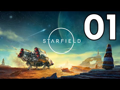 STARFIELD Gameplay Walkthrough Part 1 - INTRO (No Commentary)