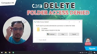 KESULITAN MENGHAPUS FOLDER ❓  Ini CARA MENDELETE Folder Access Denied di Windows 10