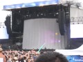Lady Gaga intro sequence @ Lollapalooza 2010 ...