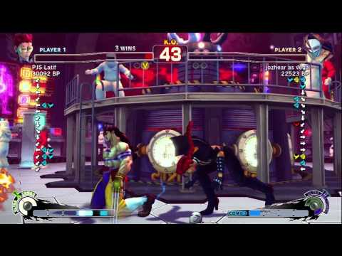 RZR Latif [Viper] vs jozhear as vega [Vega] SSF4 Endless Battle Matches - Xbox Live - TRUE-HD
