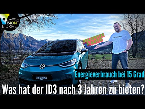 Wie weit kommt ein 3 Jahre alter VW ID.3 bei max. 15°C? [Deutsch 4K] | Vision E Drive Nr.224