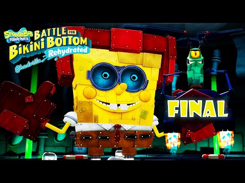 Финал, Театр и 100 лопаток ☀ SpongeBob SquarePants Battle for Bikini Bottom Прохождение игры #12