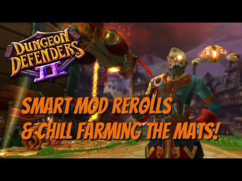 DD2 - Smart MOD Rerolling & Chill Farming the Mats!