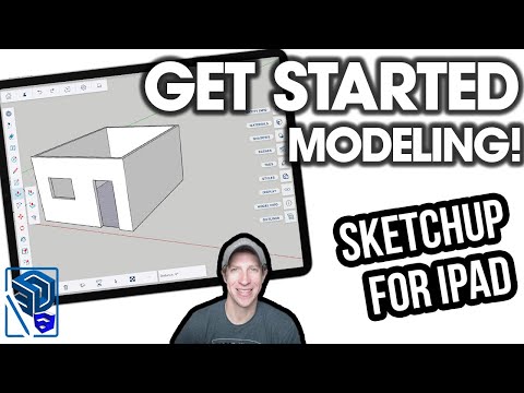 Navigation and Modeling in SketchUp for Ipad - Getting Started Part 2!