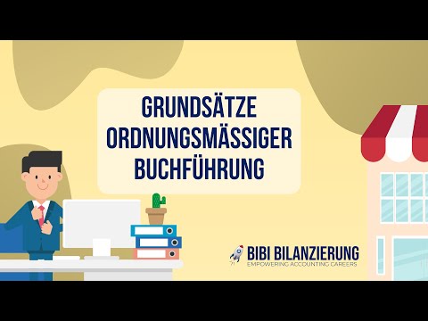 Grundsätze ordnungsmäßiger Buchführung