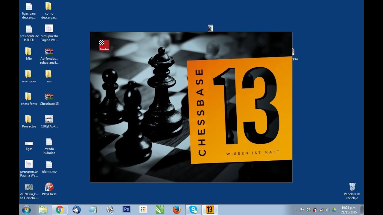 Como usar chessbase 13
