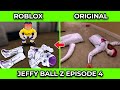 SML Movie vs SML ROBLOX: Jeffy Ball Z Episode 4 ! Side by Side