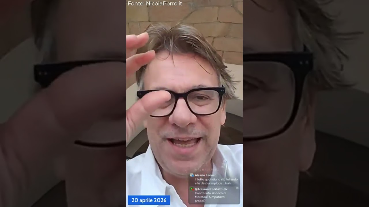 NICOLA PORRO: "DESTRA IN BILICO E RITORNO DEI BOLLITI: PRODI E MONTI PUNTANO AL QUIRINALE"