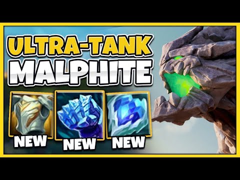 OVER 1000+ ARMOR ON MALPHITE MAKES HIM BEYOND BROKEN! S11 MALPHITE GAMEPLAY - League of Legends