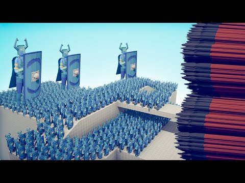 100x ICE SHIELD vs 3x EVERY GOD - TABS | Totally Accurate Battle Simulator 2022