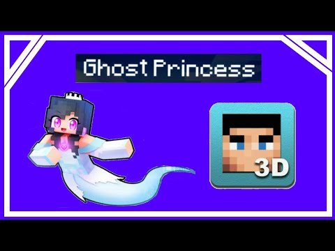 Insane 3D Skin Hack! Transform into Aphmau's Ghost Princess | Cherry Grace🍒