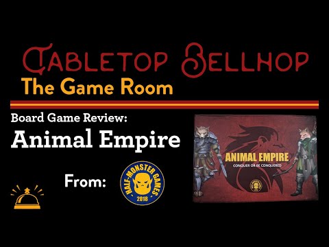 Card Game Review: Animal Empire, an anthropomorphic empire building game with a unique vassal system