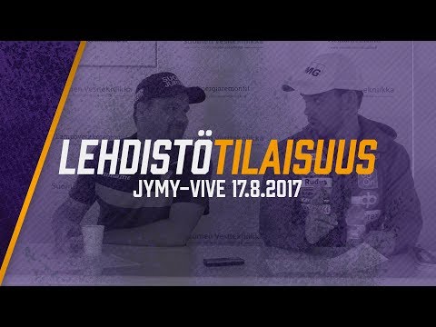 Lehdistötilaisuus: SoJy - ViVe 17.8.2017
