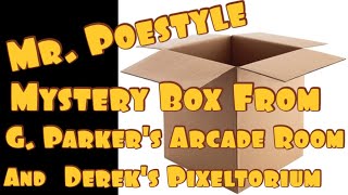 Mr. Poestyle Mystery Box From G. Parker's Arcade Room And Derek Pixeltorium