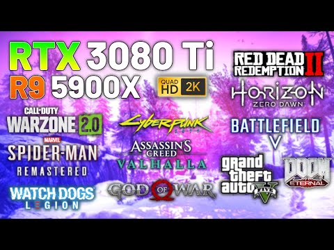 NVIDIA RTX 3080 Ti | RYZEN 9 5900X | 11 GAME TEST | 1440p