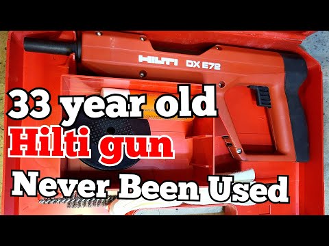 Zündhütchenpistole Hilti DX E72, brandneu, nie benutzt und wird nie benutzt werden.