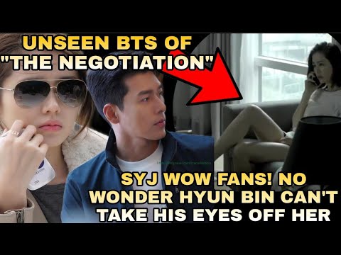 SON YE-JIN WOW FANS ON UNSEEN BTS OF"THE NEGOTIATION" NO WONDER HYUN BIN CAN'T TAKE HIS EYES OFF HER