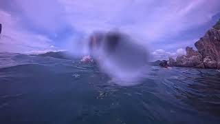 Một người bạn Việt Nam đi bơi biển Nha Trang và đảo Hòn Mun