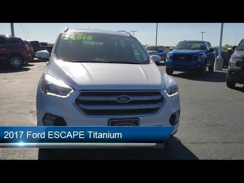 2017 Ford ESCAPE Titanium Dixon  Sterling  Woodland Shores  Rock Falls  Franklin Grove