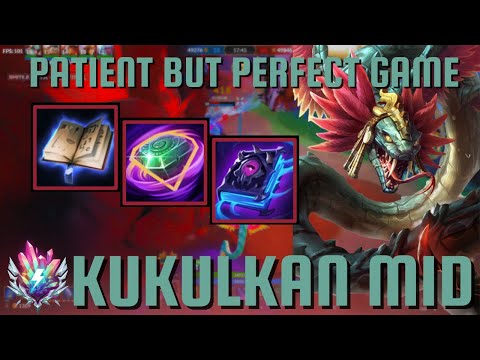 PATIENT BUT PERFECT GAME - Kukulkan Mid Smite 2 Gameplay