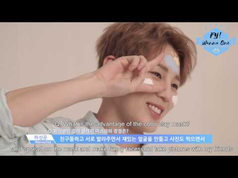[ENG SUB] Color Clay Mask x Wanna One Behind the Scenes