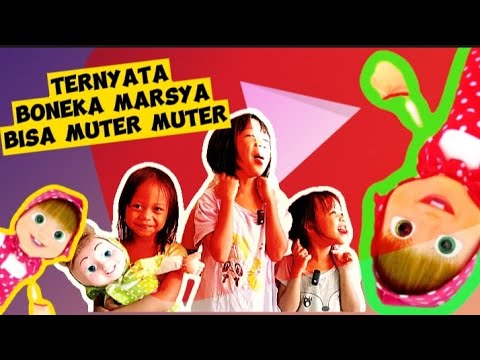 TERNYATA BONEKA MARSYA BISA MUTRR MUTER@andiginayranaura5370#hiburan #seru