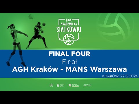Liga Akademicka AZS | Final Four | Finał | Piłka Siatkowa M | AGH Kraków - MANS Warszawa