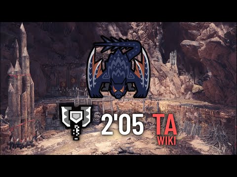 【MHW:I/PC】Nargacuga | Charge Blade | 2'05'60 | TA wiki rules