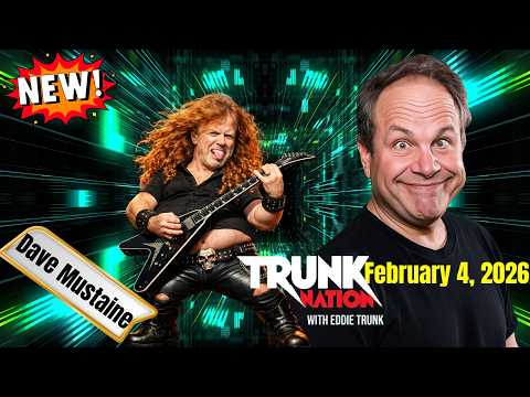 Eddie Trunk FULL INTERVIEWS Dave Mustaine February 4, 2026