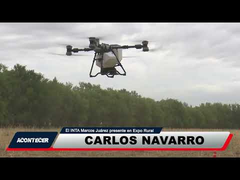 Inta Ms. Jz. estuvo en La Rural en el marco de la capacitacón en el uso de drones. Más detalles