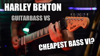 Video thumbnail for Harley Benton GuitarBass VS - CHEAPEST Bass VI? by Gary Hiebner - Heavy Tones