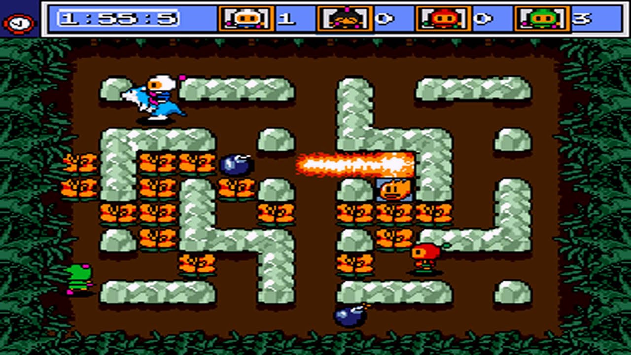 Netplay Mega Bomberman - 4 Player Battle