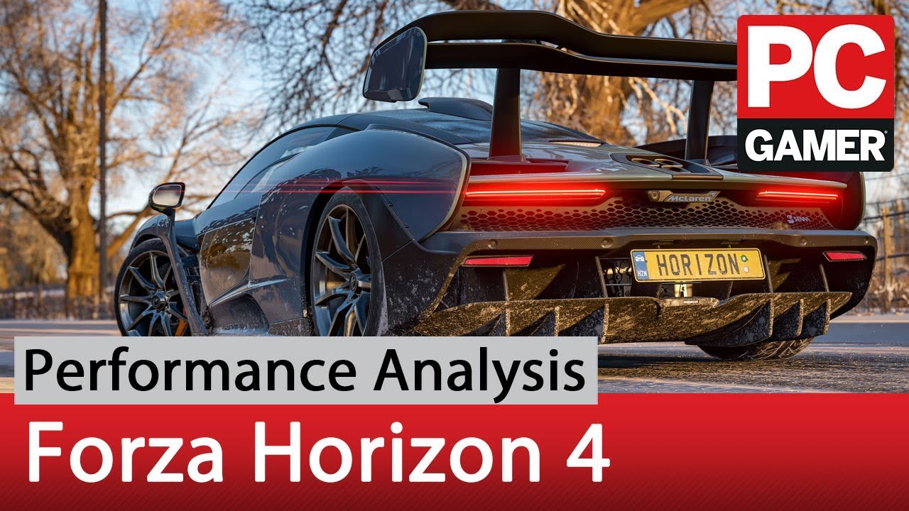 PCGamer Forza Horizon 4 performance analysis - YouTube