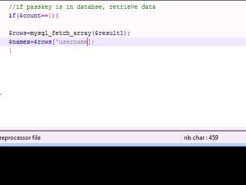 PHP Tutorial 33 Getting Temporary Data for PHP Game