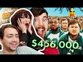 Emiru and Mizkif react to MrBeast's $456,000 Squid Game In Real Life!