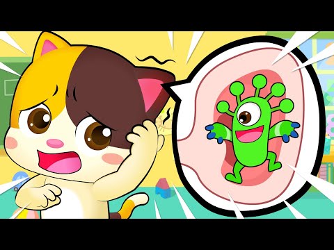 Don't Scratch Your Ear | Healthy Habits Song | Doctor Cartoon | Kids Songs | Kids Cartoon | BabyBus